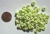100 3x7mm Rough Cut Chalk Lime Spacers